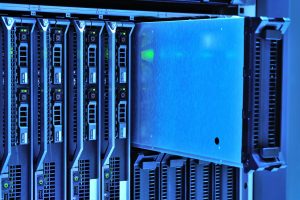 Server stack in data center
